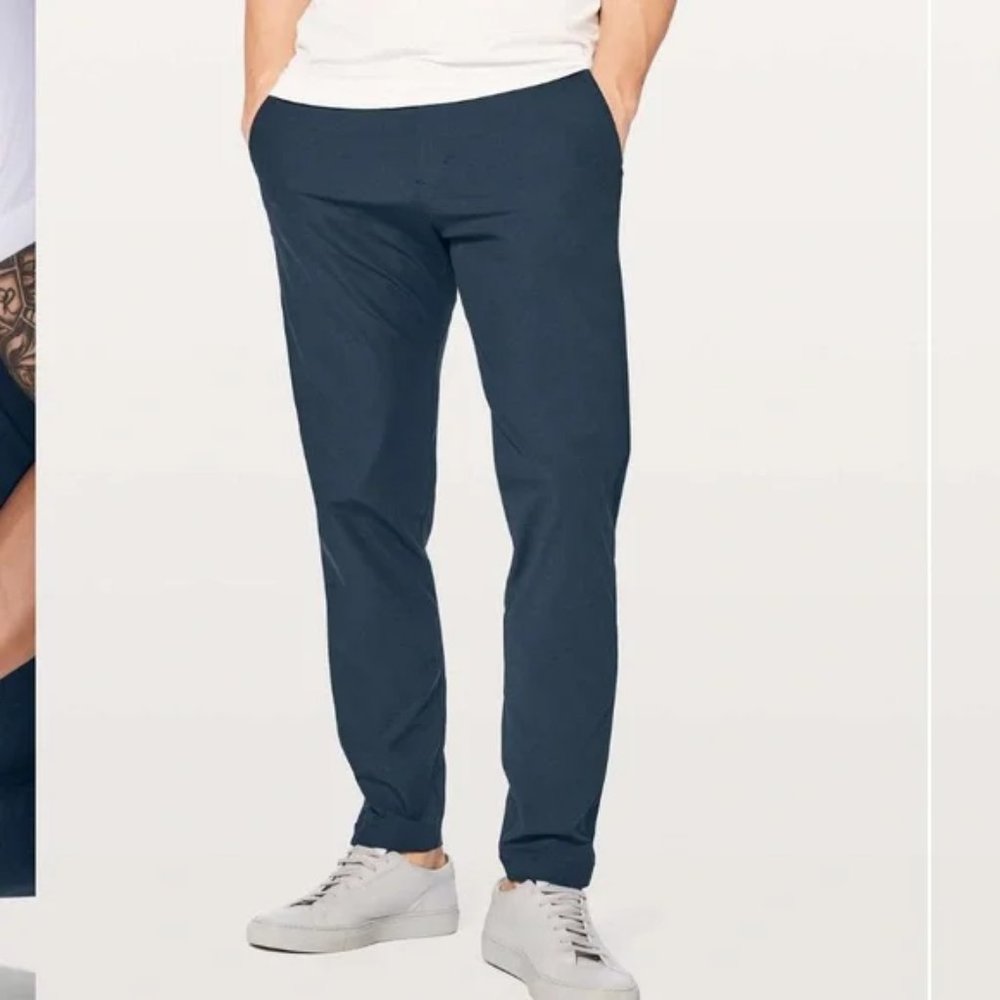 Lululemon Commission Pant Slim *Warpstreme 28" True Navy 36 Waist